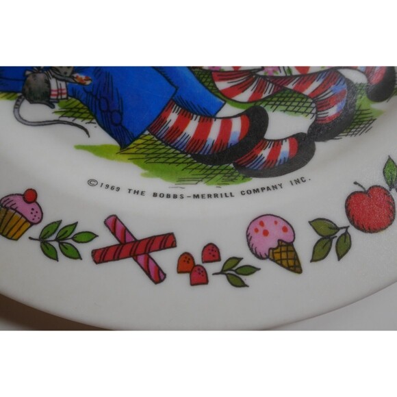 Bobbs Merrill 1969 Vintage Raggedy Ann & Andy Oneida Deluxe Plate #3119 - Picture 3 of 5